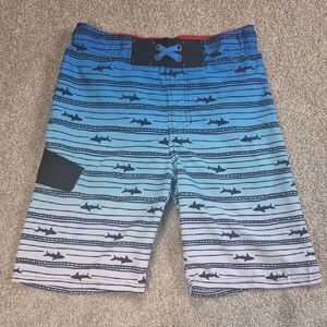 Cat & Jack White Mesh Lined Swimwear